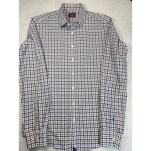 UNTUCKit Other - UNTUCKit Shirt Mens Medium Slim Tall Terravant Plaid Button Down Wrinkle Free